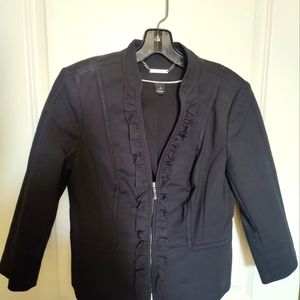 White House Black Market cropped jacket